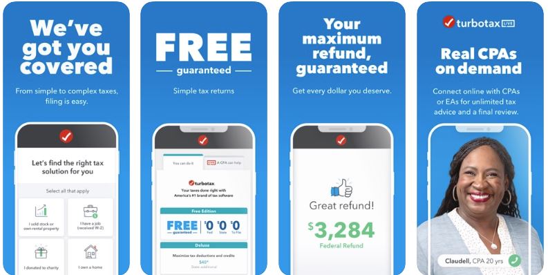 turbotax app that tracks refunds