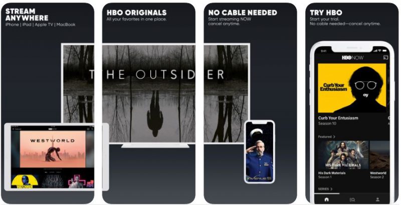 hbo streaming app