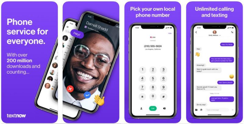 textnow app free